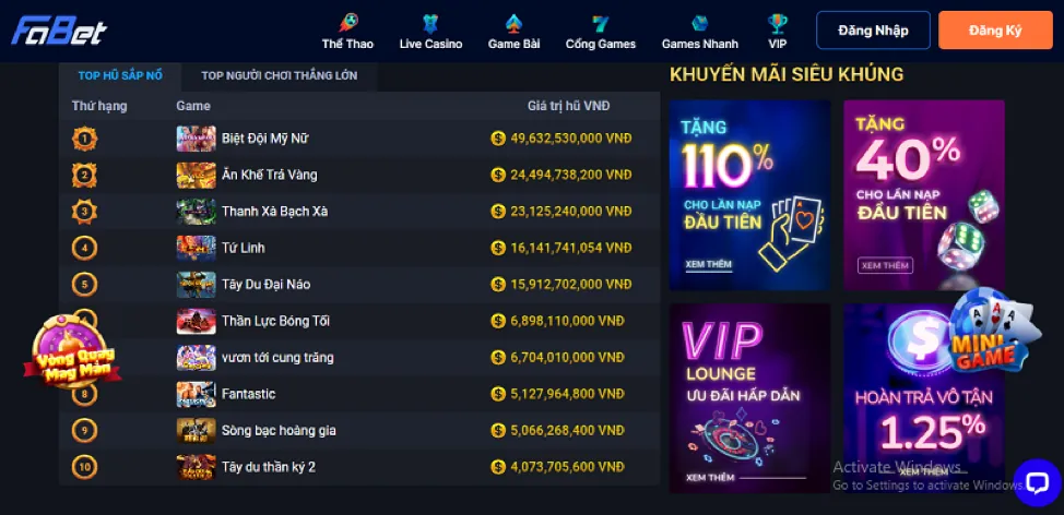 Giao dịch an toàn và rút tiền nhanh chóng trên tin88 casino